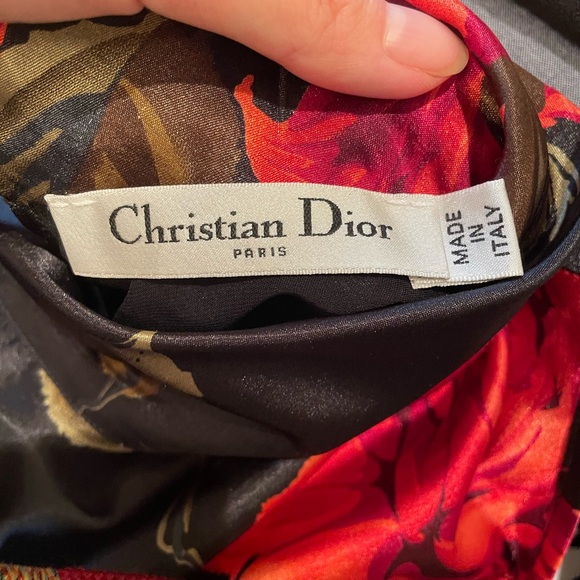 Silk dress from Christian Dior - Picture 3 of 7